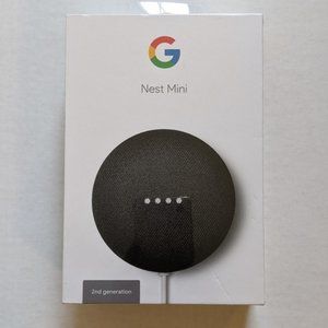 **SOLD ELSEWHERE** Google Nest Mini 2nd Generation, Charcoal